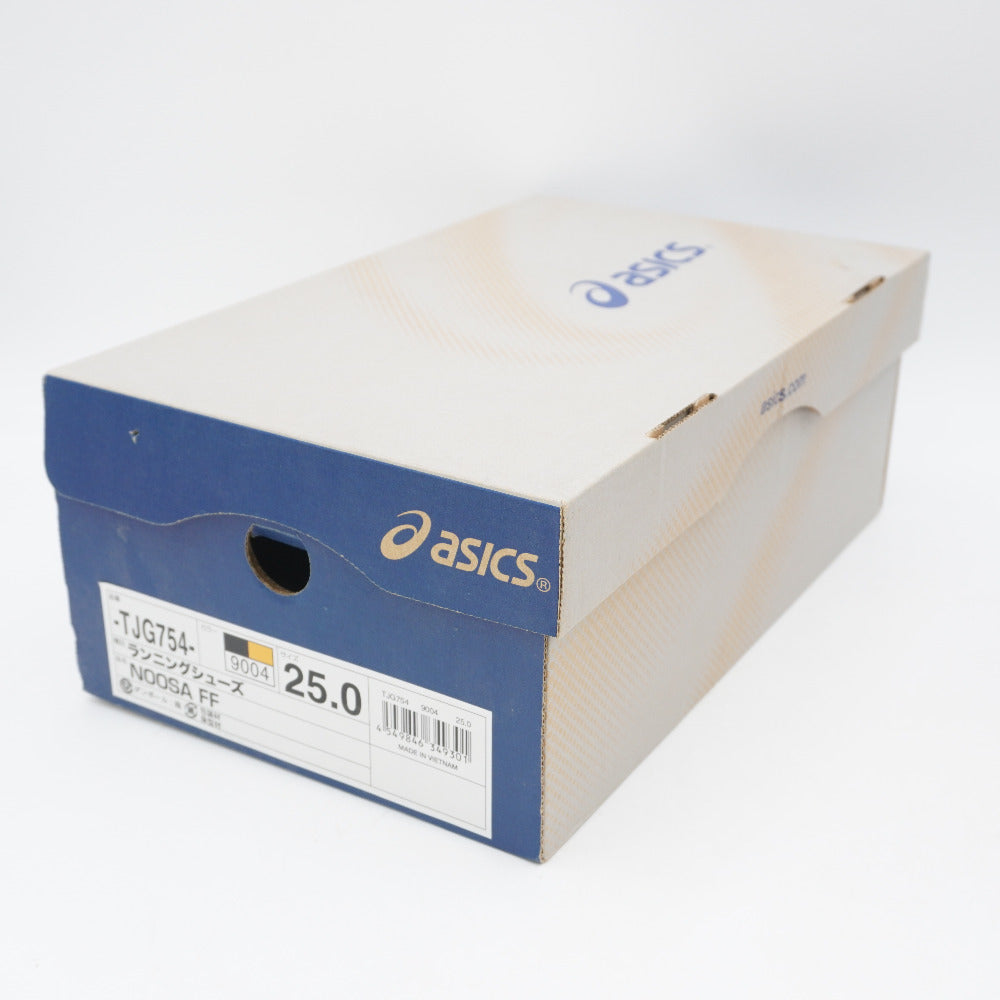 asics (アシックス) ランニングシューズ NOOSA FF ブラック×ゴールドフュージョン 25.0cm TJG754-9004
