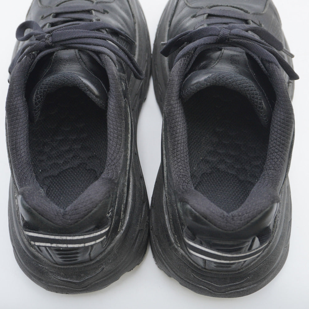 HOKA ONEONE (ホカオネオネ) スニーカー ボンダイ レザー ワイド ブラック 25cm US8D 1019753