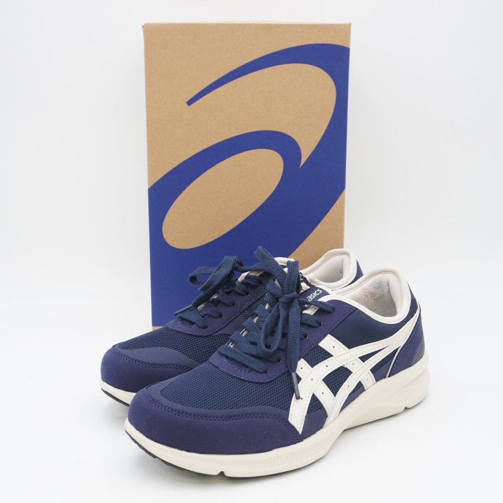asics (アシックス) ハダシウォーカー メンズ 3E相当 ネイビーブルー/ライトベージュ 25.0cm 1291A056-400