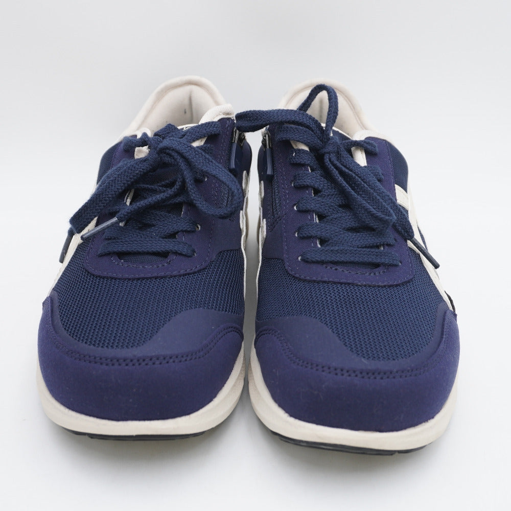 asics (アシックス) ハダシウォーカー メンズ 3E相当 ネイビーブルー/ライトベージュ 25.0cm 1291A056-400