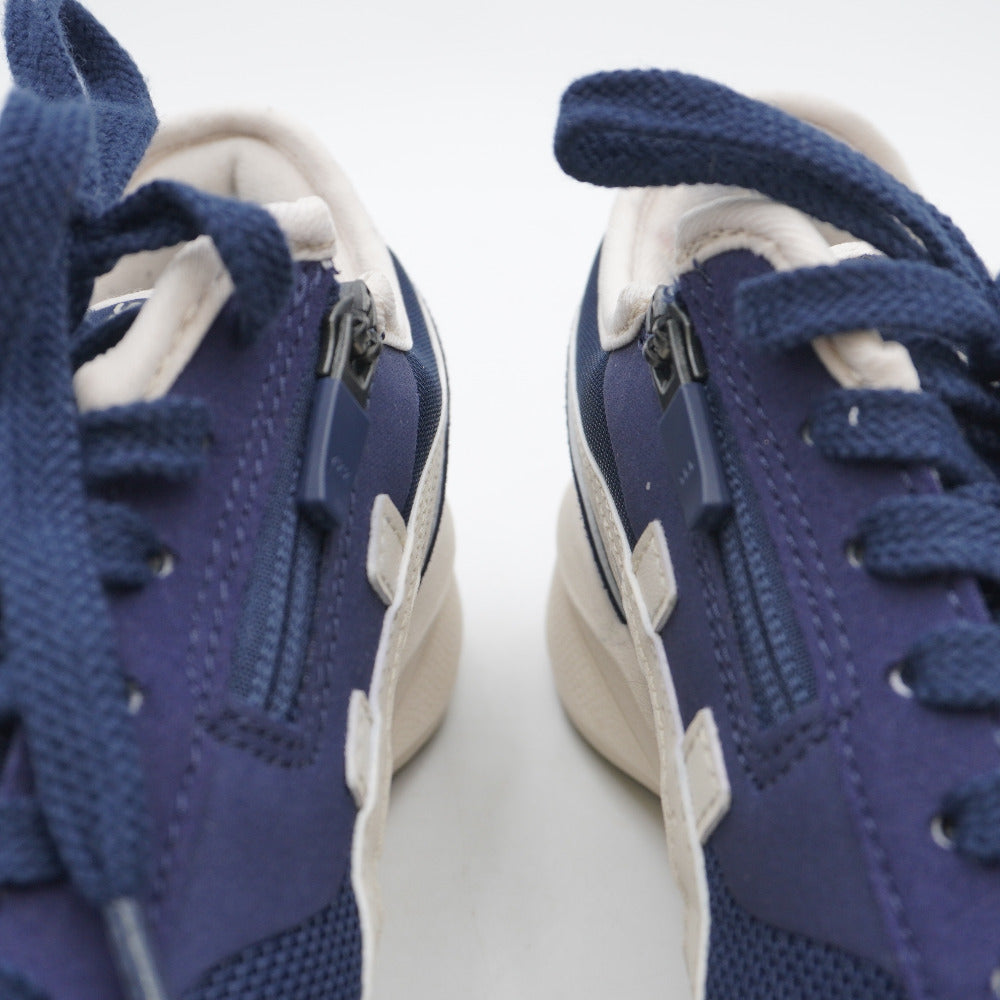 asics (アシックス) ハダシウォーカー メンズ 3E相当 ネイビーブルー/ライトベージュ 25.0cm 1291A056-400