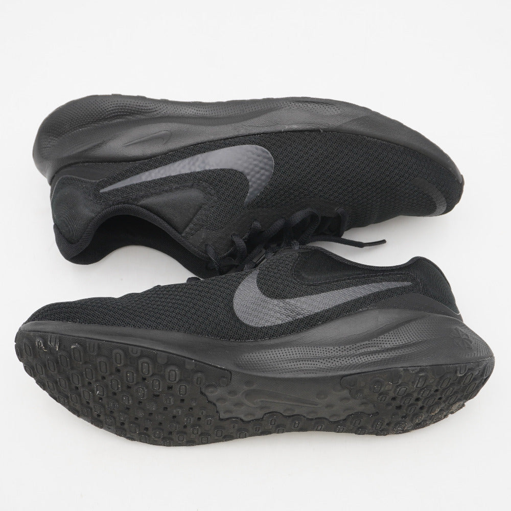 NIKE (ナイキ) ランニングシューズ レボリューション7 ブラック×グレー 26.5cm FB2207-005