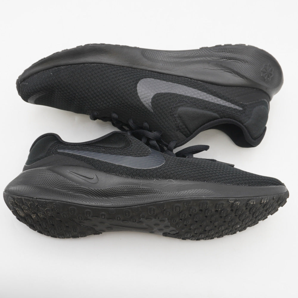 NIKE (ナイキ) ランニングシューズ レボリューション7 ブラック×グレー 26.5cm FB2207-005
