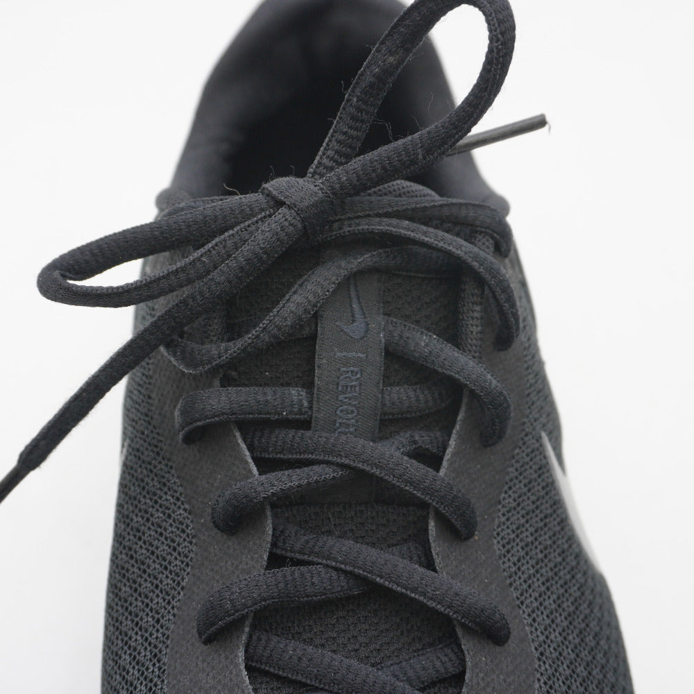 NIKE (ナイキ) ランニングシューズ レボリューション7 ブラック×グレー 26.5cm FB2207-005