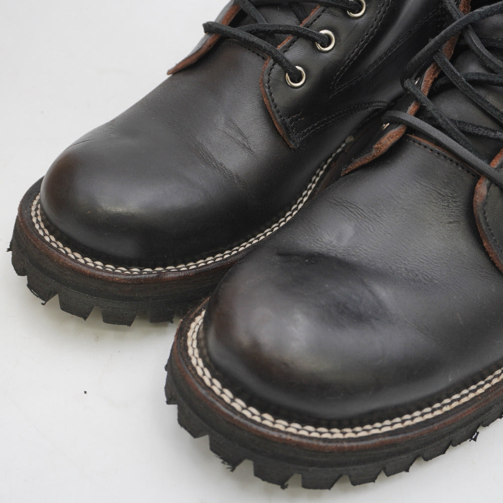 Slow Wear Lion SWL ブーツ クロムエクセルレザープレーンMIDブーツ 6E 