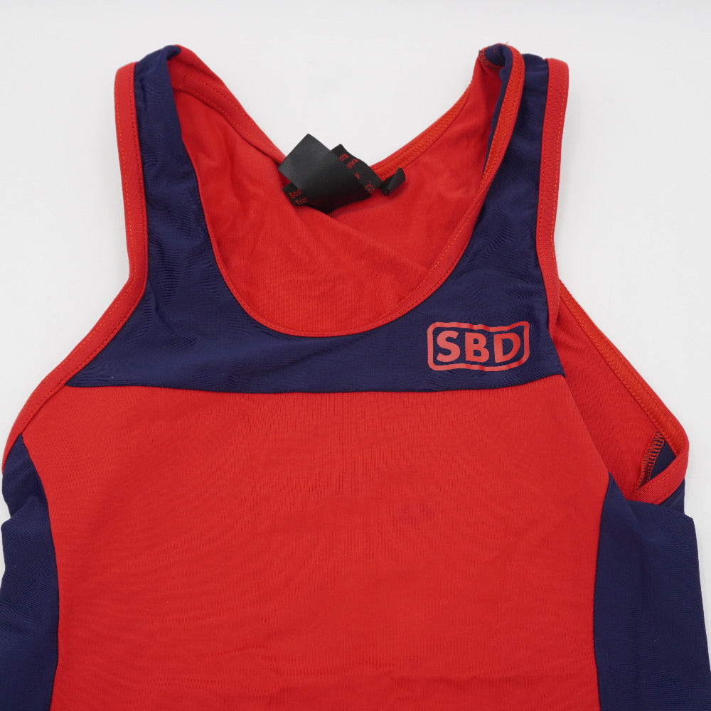 SBD Apparel (エスビーディー) シングレット 赤青 Sサイズ