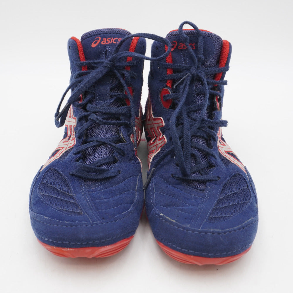 asics (アシックス) レスリングシューズ SNAPDOWN ネイビー×レッド