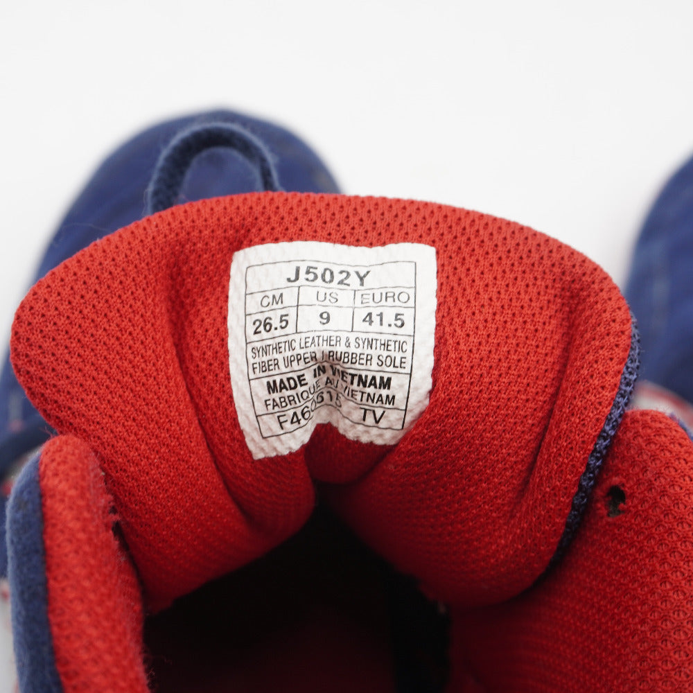 asics (アシックス) レスリングシューズ SNAPDOWN ネイビー×レッド JP26.5cm US9 J502Y