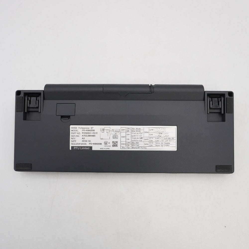 PFU ピーエフユー HHKB Professional BT 日本語配列／墨 Happy Hacking Keyboard PD-KB620B