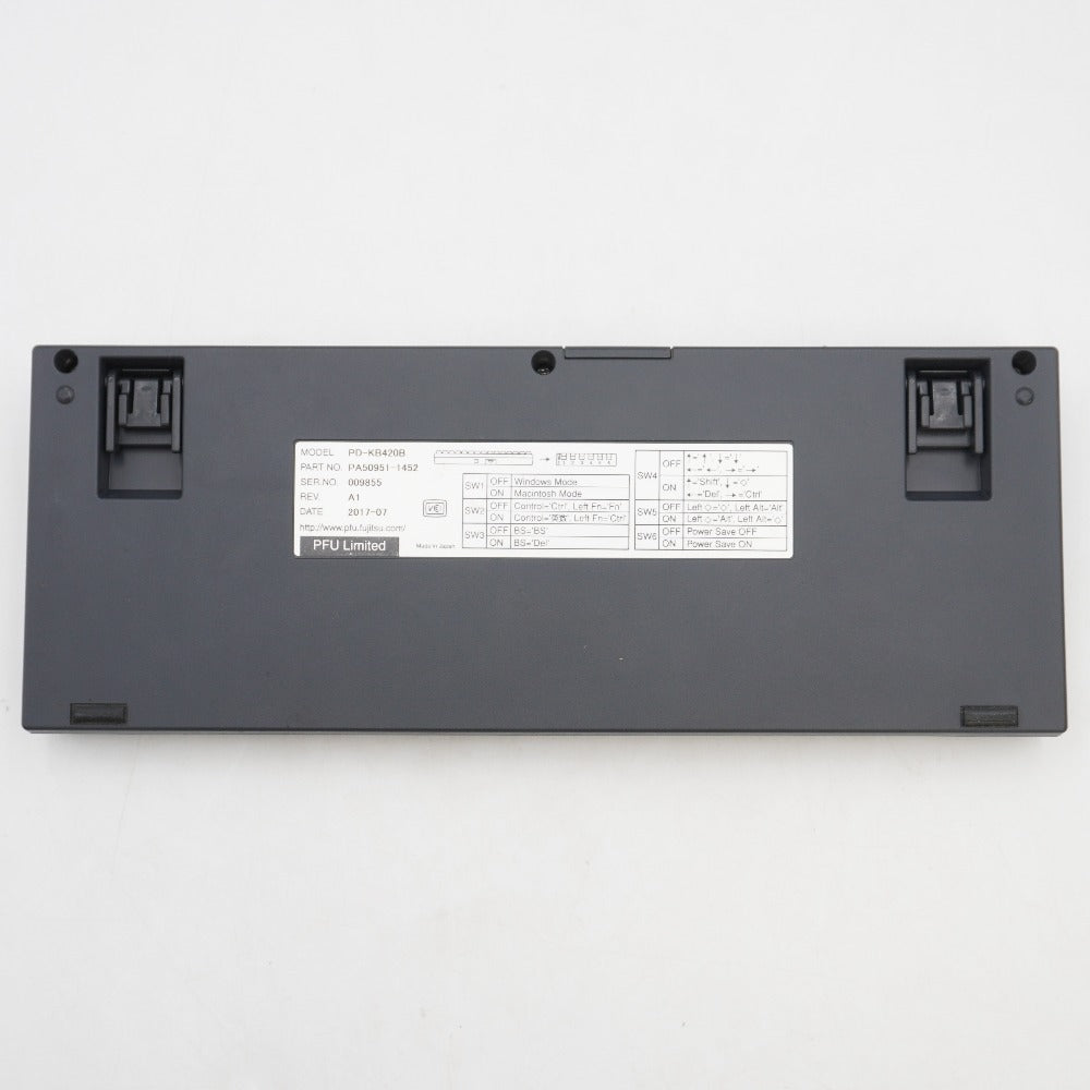 PFU ピーエフユー Happy Hacking Keyboard Professional JP 日本語配列 墨 PD-KB420B