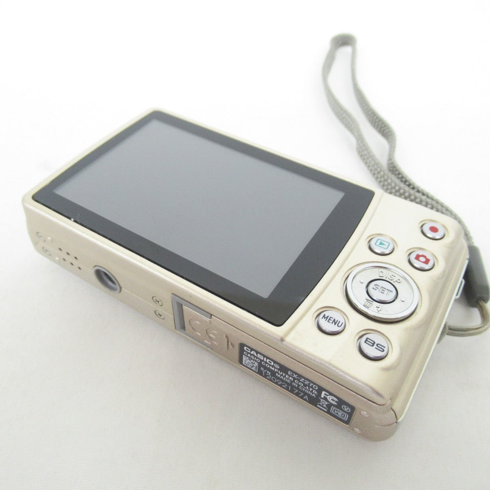 CASIO カシオ デジタルカメラ EXILIM EX-Z270GD ゴールド