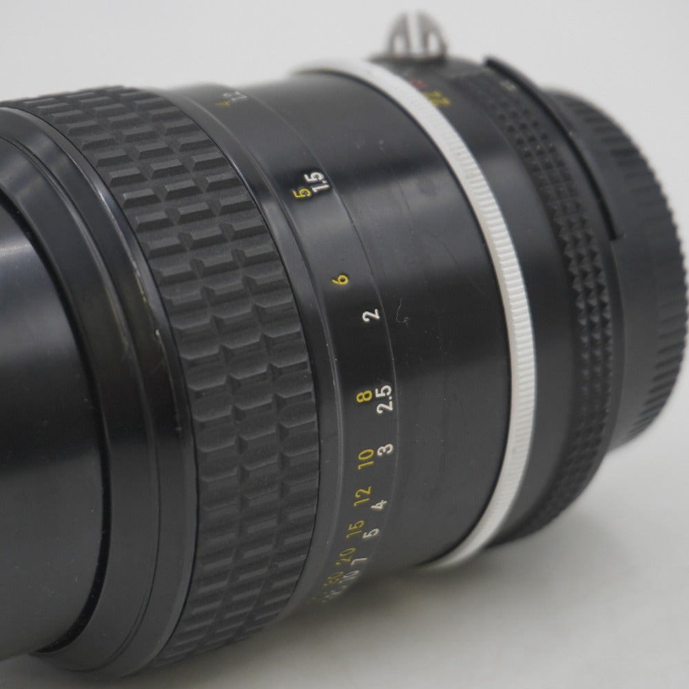 Nikon ニコン 交換レンズ AI Nikkor 105mm f2.5 単焦点レンズ 実写画像あり