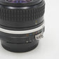 Nikon ニコン 交換レンズ AI Nikkor 35mm f2.8 単焦点レンズ 実写画像あり