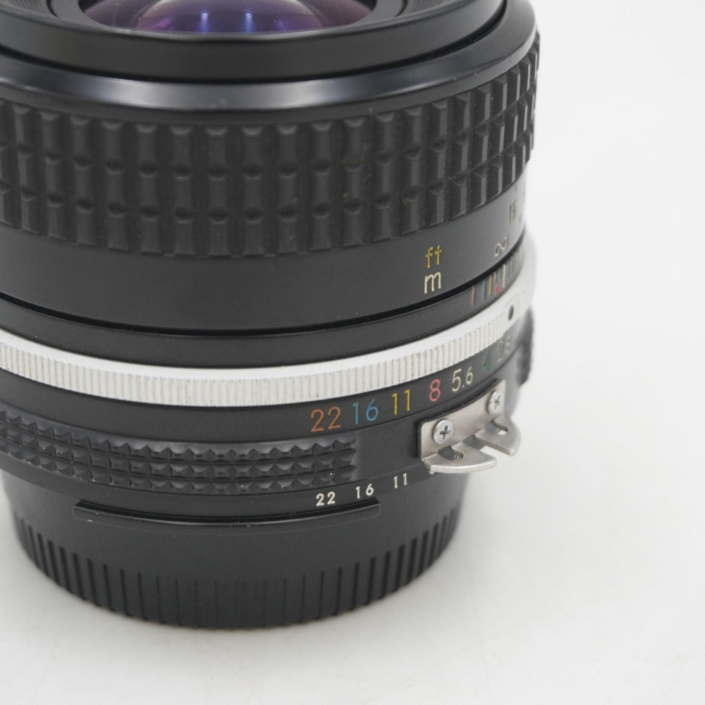 Nikon ニコン 交換レンズ AI Nikkor 35mm f2.8 単焦点レンズ 実写画像あり