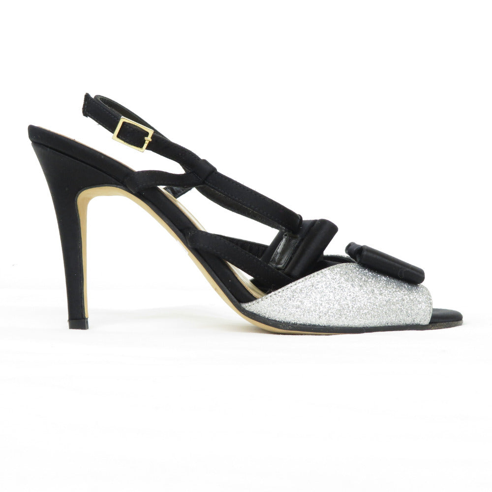 Kate Spade (ケイトスペード) サンダル ストラップサンダル リボン ミュール Size7 1/2 24.5cm 美品