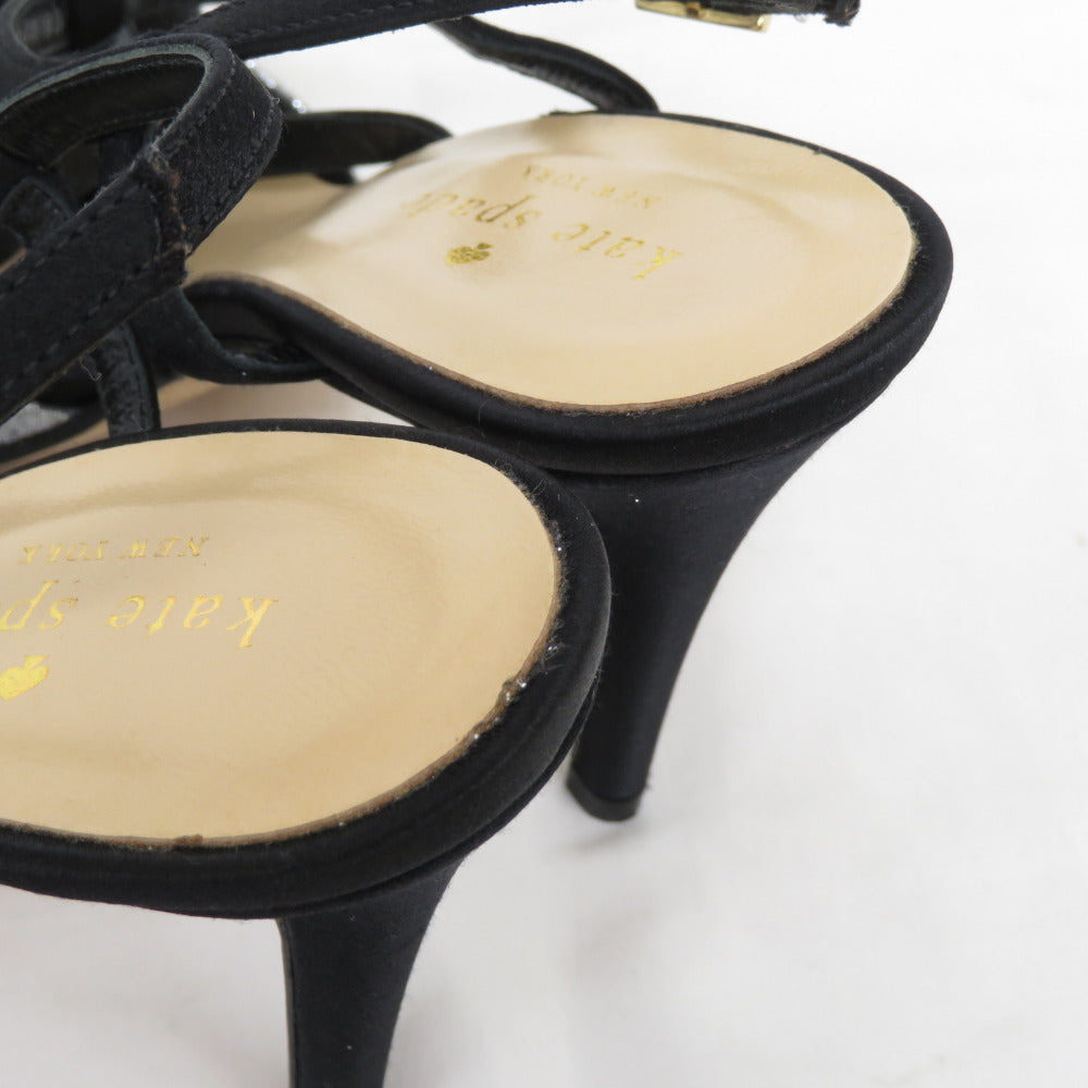 Kate Spade (ケイトスペード) サンダル ストラップサンダル リボン ミュール Size7 1/2 24.5cm 美品