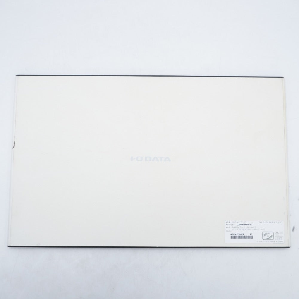 I-O DATA アイオーデータ 15.6型モバイル向けワイド液晶ディスプレイ（背面に割れあり） LCD-MF161XP 難あり
