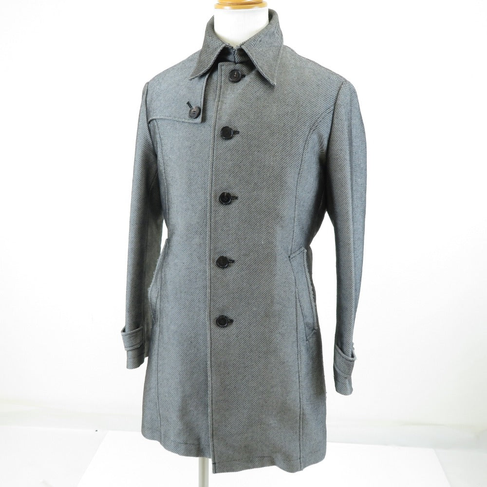 コンプオフ ステンカラーコート モルガンオム