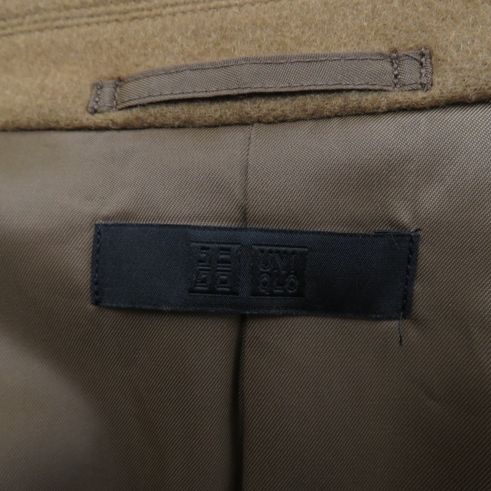 UNIQLO ユニクロ ウールカシミヤチェスターコート ブラウン XL