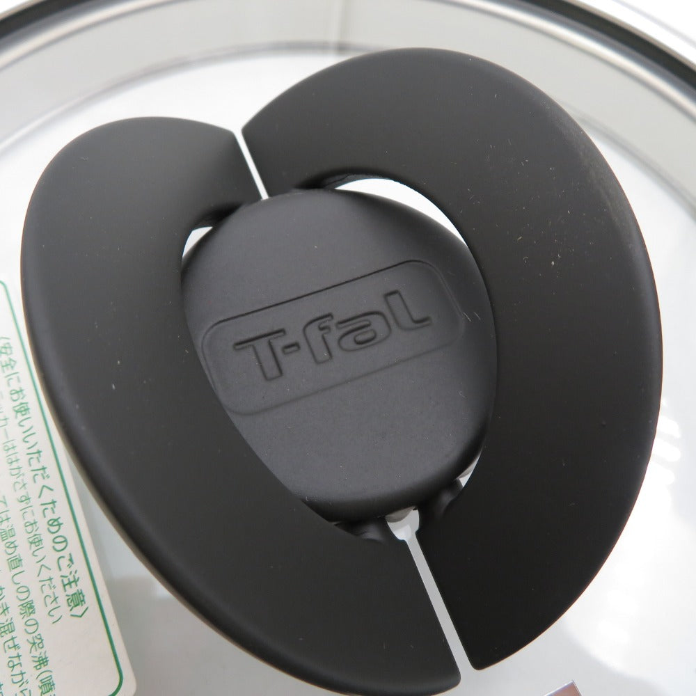 T-fal ティファール 調理器具 T-fal ティファール IH対応 片手鍋 ステンレス マルチポット ガラス蓋付き THERMO-FUSION INDUCTION TECHNOLOGY