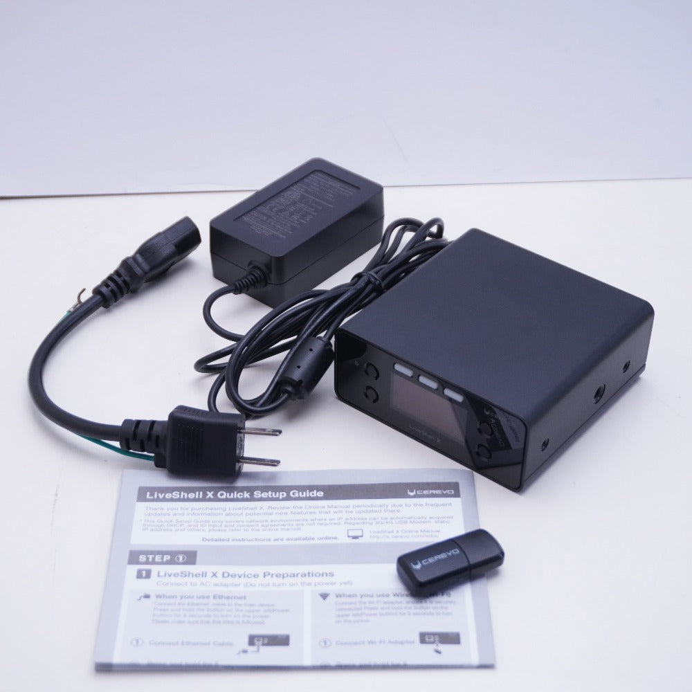 ライブ配信機器