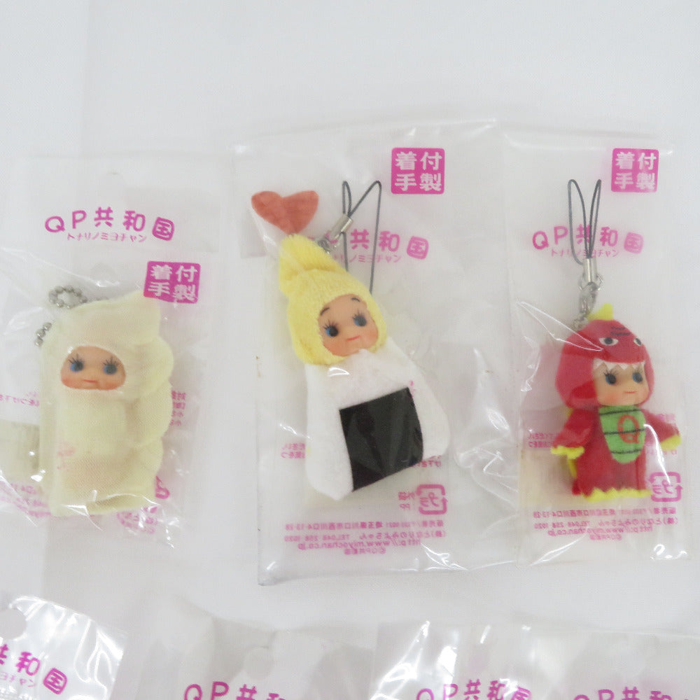 キャラクターグッズ キューピー となりのみよちゃん ご当地ストラップ 他 ストラップ おまとめ34点セット/QPシール共和国 未使用品