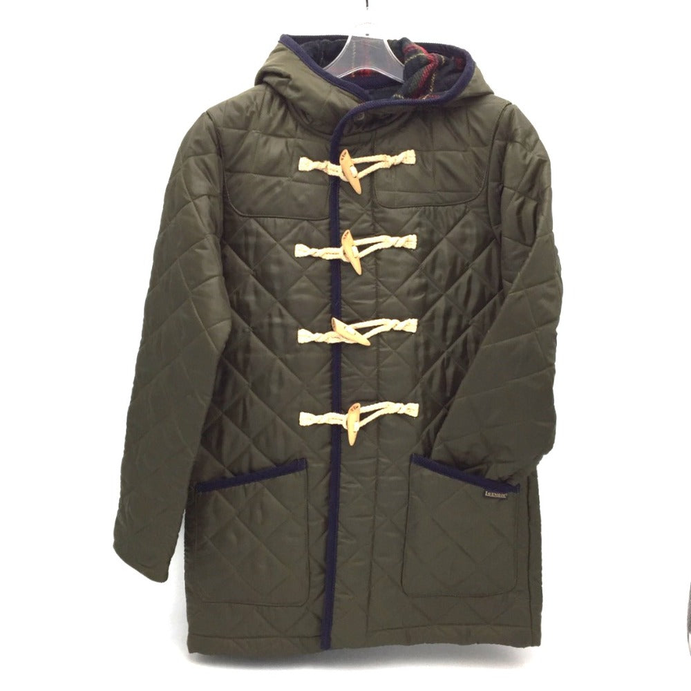 LAVENHAM (ラベンハム) ダッフルコート LAVENHAM　キルティングコート　ダッフルコート　カーキ　34　S 美品