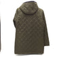LAVENHAM (ラベンハム) ダッフルコート LAVENHAM　キルティングコート　ダッフルコート　カーキ　34　S 美品