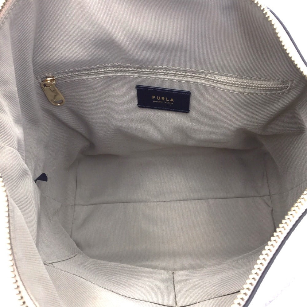 Furla (フルラ) ショルダーバッグ 2wayショルダーバッグ アテナ ホーボー ライトベージュ WB00546BX0305 美品