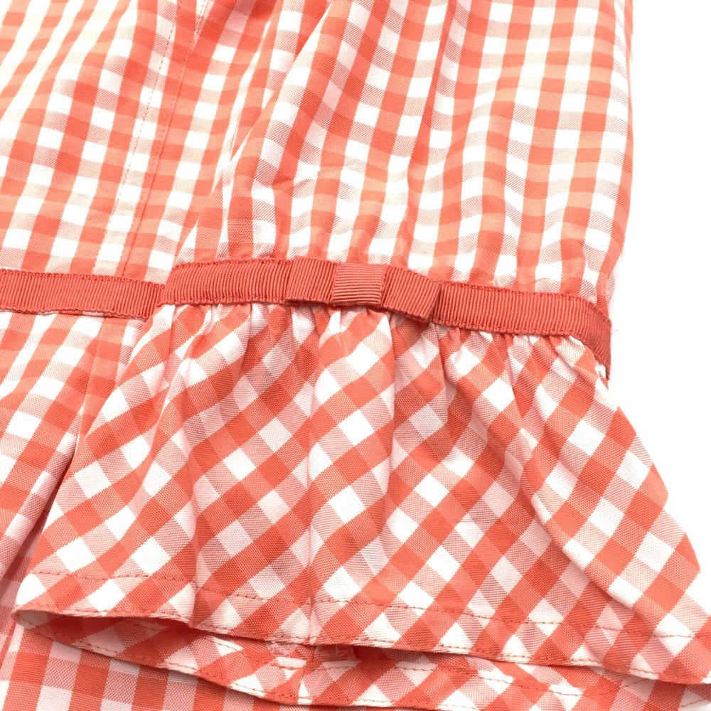 courreges (クレージュ) セットアップ courreges セットアップ チェック サーモンピンク 38 美品
