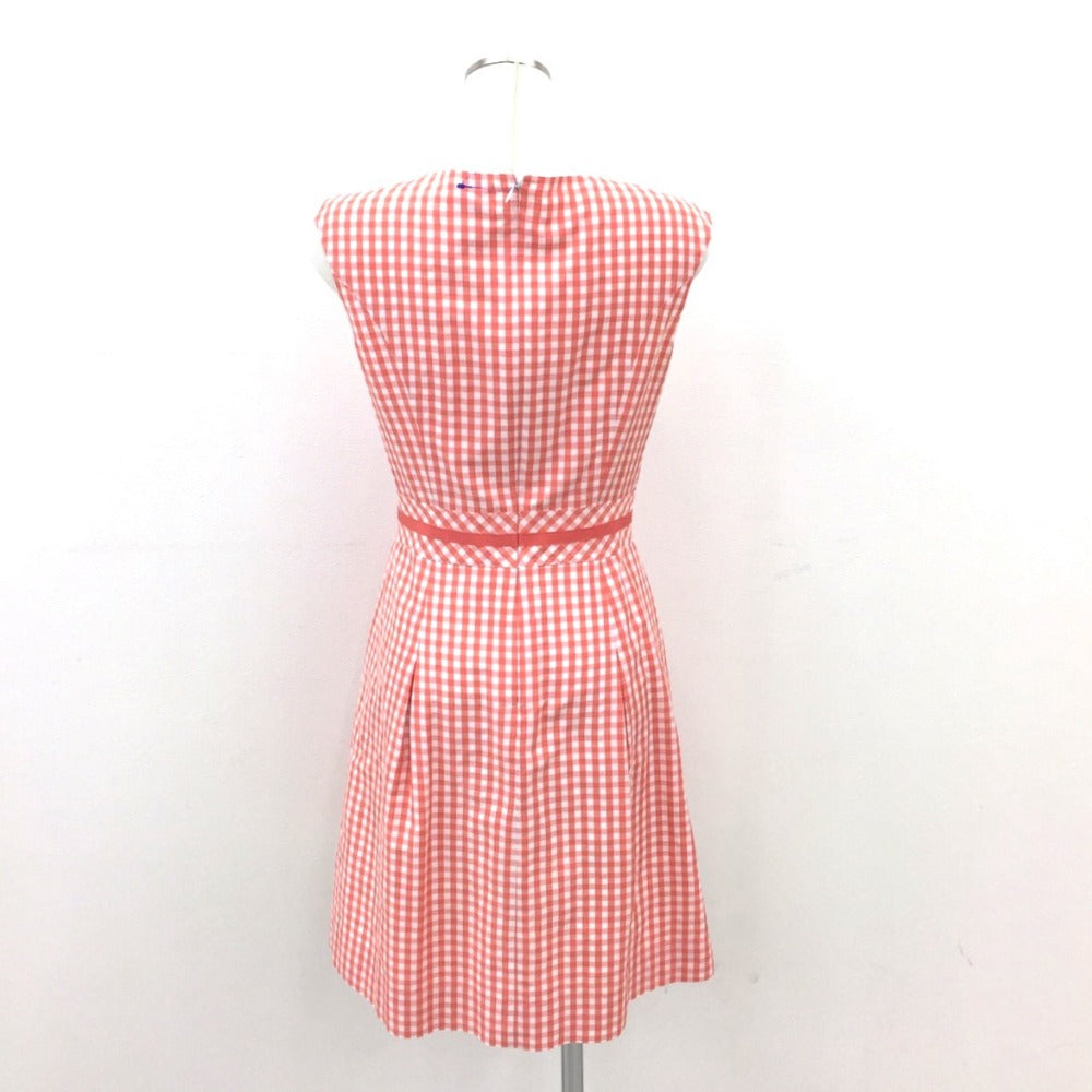 courreges (クレージュ) セットアップ courreges セットアップ チェック サーモンピンク 38 美品