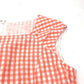 courreges (クレージュ) セットアップ courreges セットアップ チェック サーモンピンク 38 美品