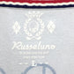 Russeluno (ラッセルノ) ポロシャツ Russeluno　ゴルフ　ポロシャツ　L　ライトグレー×トリコロール 美品