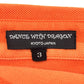 DANCE WITH DRAGON (ダンスウィズドラゴン) ポロシャツ DanceWithDragon　ゴルフウェア　ポロシャツ　オレンジ　3　L　D1-144304 美品