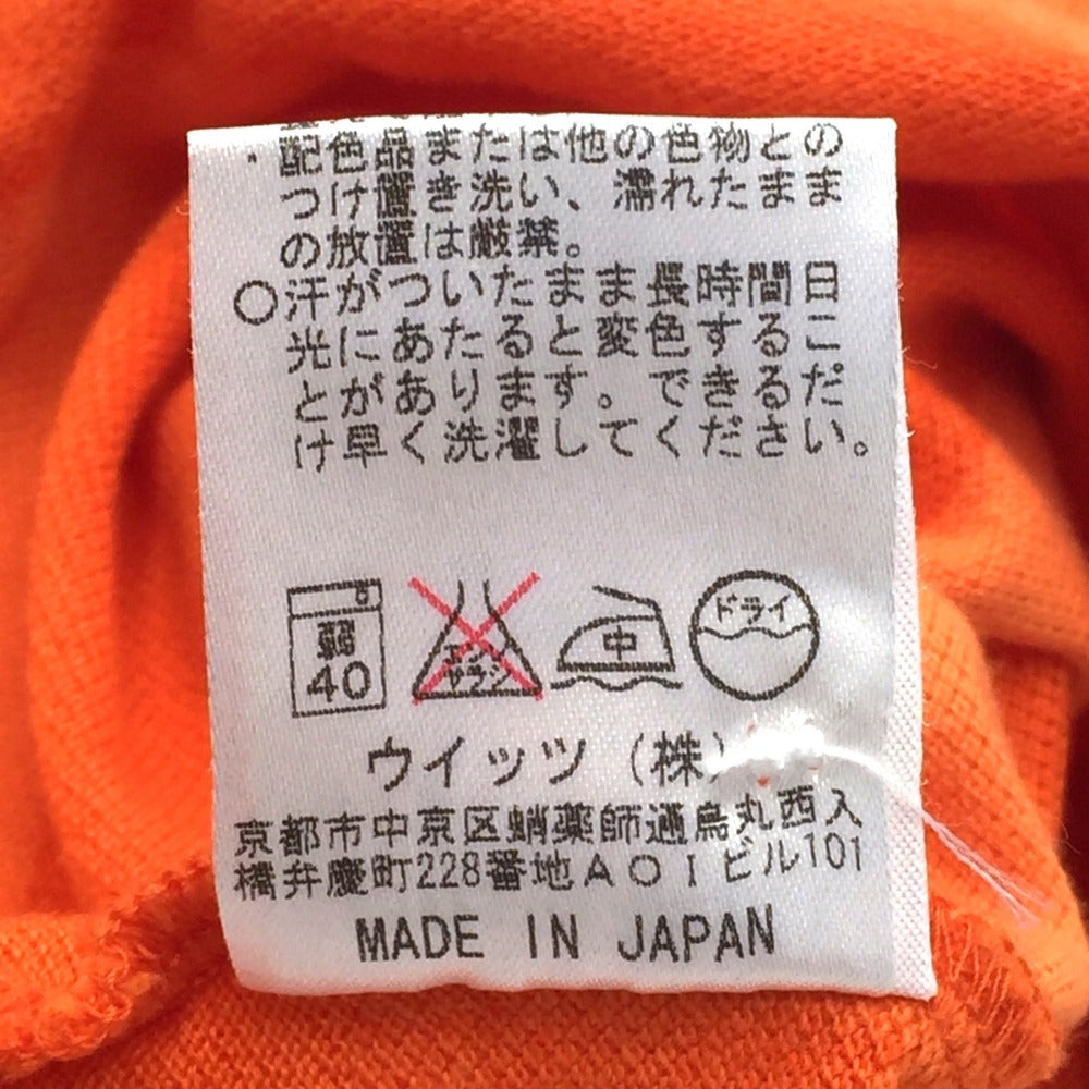 DANCE WITH DRAGON (ダンスウィズドラゴン) ポロシャツ DanceWithDragon　ゴルフウェア　ポロシャツ　オレンジ　3　L　D1-144304 美品