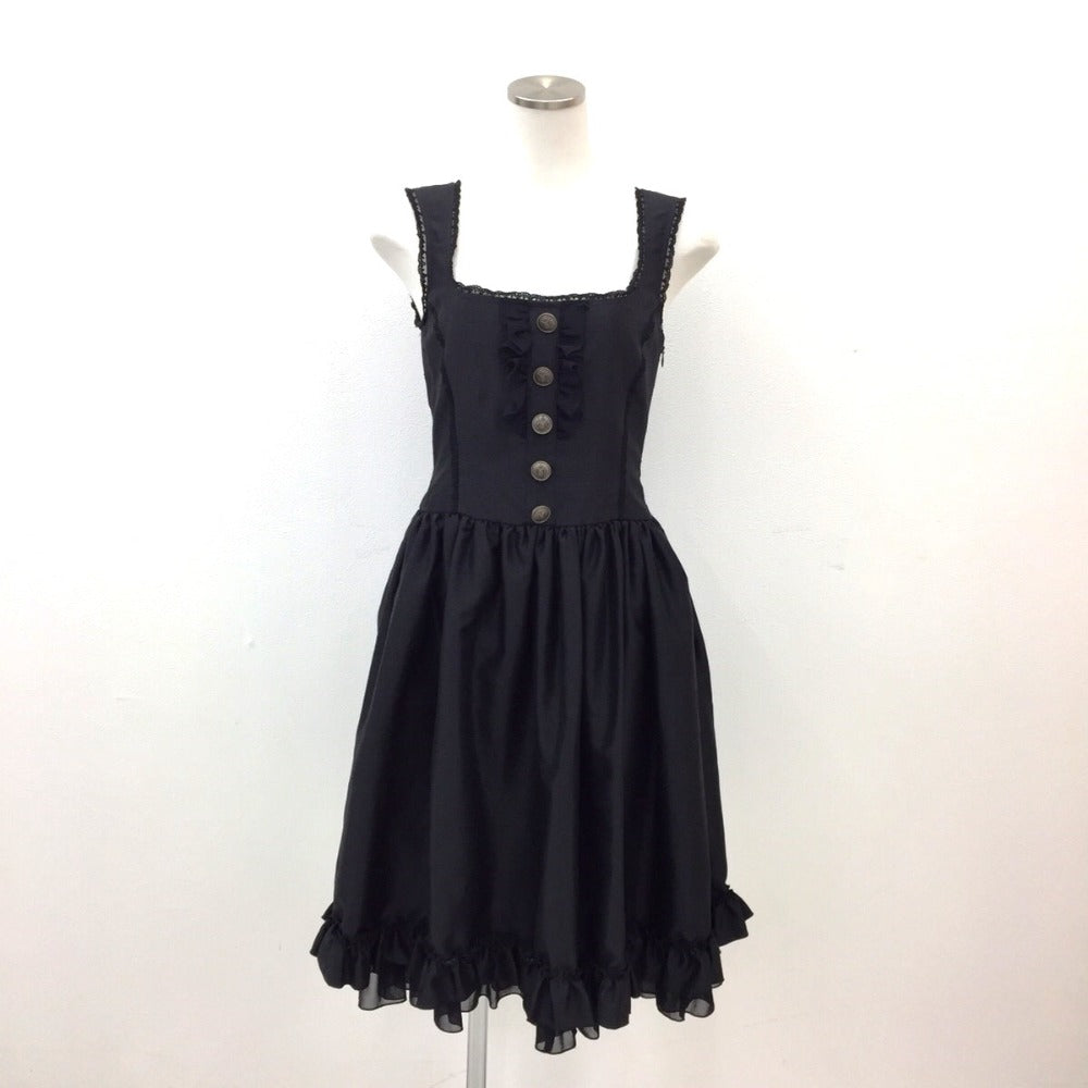 ワンピース ATELIER-PIERROT ワンピース　シンプル 　ブラック　ゴスロリ　ロリータ　 美品