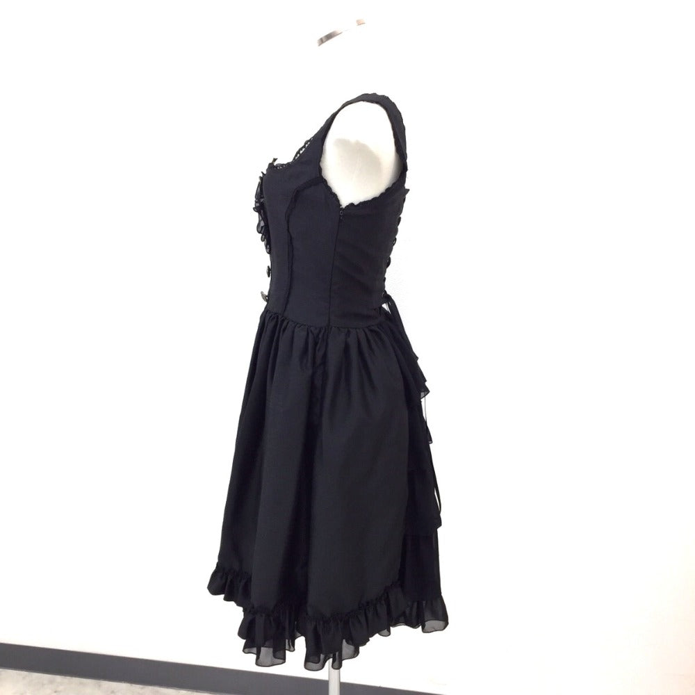 ワンピース ATELIER-PIERROT ワンピース　シンプル 　ブラック　ゴスロリ　ロリータ　 美品