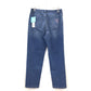 TO BE CHIC (トゥービーシック) デニムパンツ TO BE CHIC　デニムストレッチパンツ　44　XL　ライトブルー　W7R04-121-24 美品