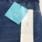 TO BE CHIC (トゥービーシック) デニムパンツ TO BE CHIC　デニムストレッチパンツ　44　XL　ライトブルー　W7R04-121-24 美品