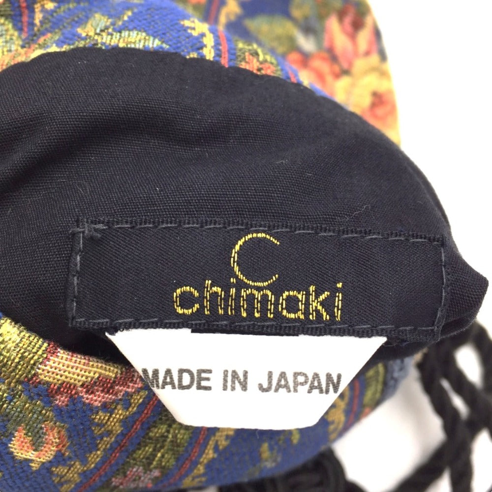 ショルダーバッグ chimaki　ミニショルダーバッグ　ブルー 美品