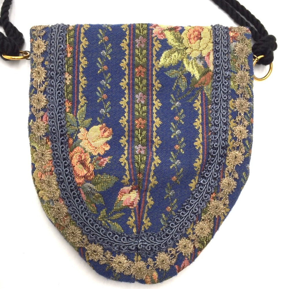 ショルダーバッグ chimaki　ミニショルダーバッグ　ブルー 美品