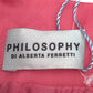 PHILOSOPHY DI ALBERTA FERRETTI (フィロソフィーアルベルタフェレッティ) ワンピース PHILOSOPHY DI ALBERTA FERRETTI　ノースリーブワンピース　ピンク　40　L　 未使用品