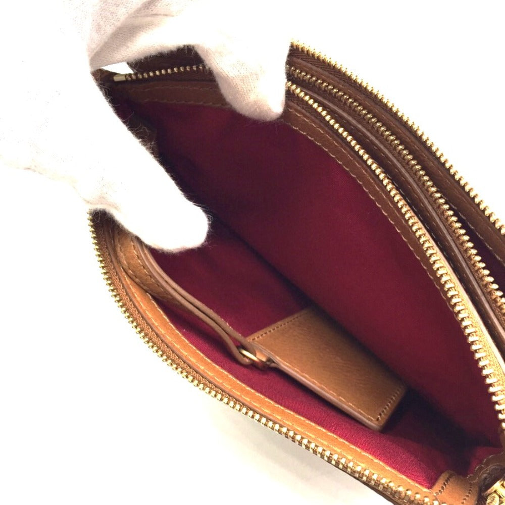 CELINE (セリーヌ) トリオンフ フラットポーチ　マカダム柄　ミニポーチ　S-ST-1019