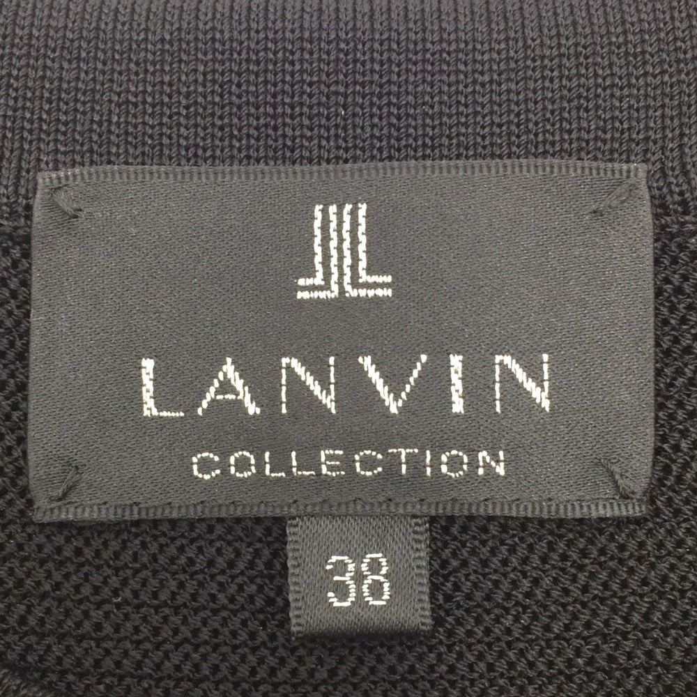 LANVIN COLLECTION (ランバン コレクション) カーディガン LANVIN COLLECTION　カーディガン　ボレロ　ブラック　38　M　2825823 美品