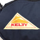 KELTY (ケルティ) ショルダーバッグ KELTY　ラウンドジップ ショルダーバッグ　M　ネイビー　 美品