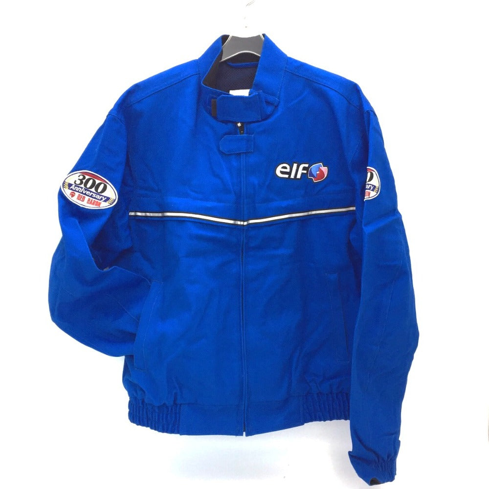 ブルゾン elf　エルフ　レッドバロン　アニバーサリージャケット　ブルー　L　300店舗達成記念ジャケット 美品