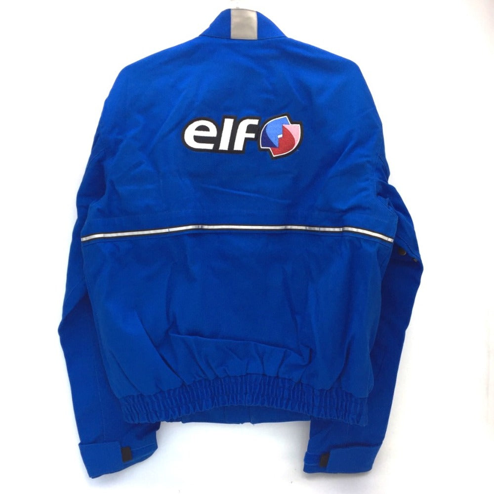 ブルゾン elf　エルフ　レッドバロン　アニバーサリージャケット　ブルー　L　300店舗達成記念ジャケット 美品