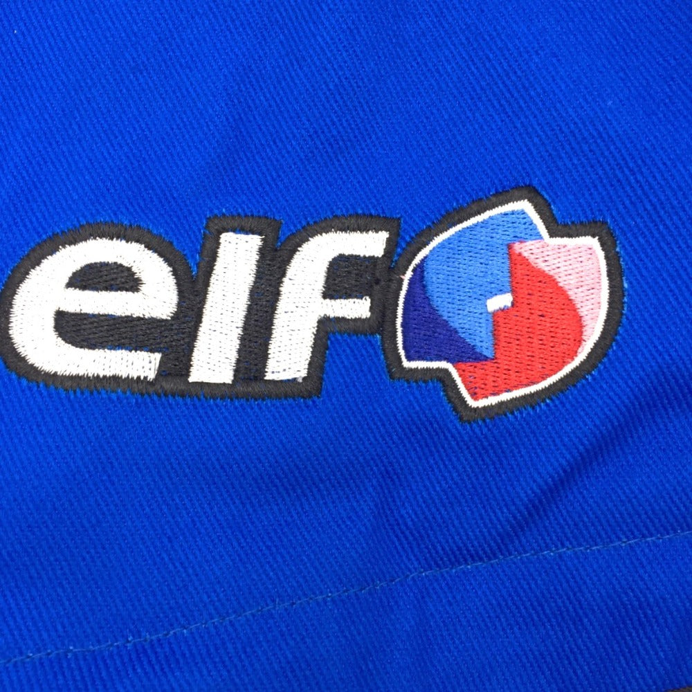 ブルゾン elf　エルフ　レッドバロン　アニバーサリージャケット　ブルー　L　300店舗達成記念ジャケット 美品