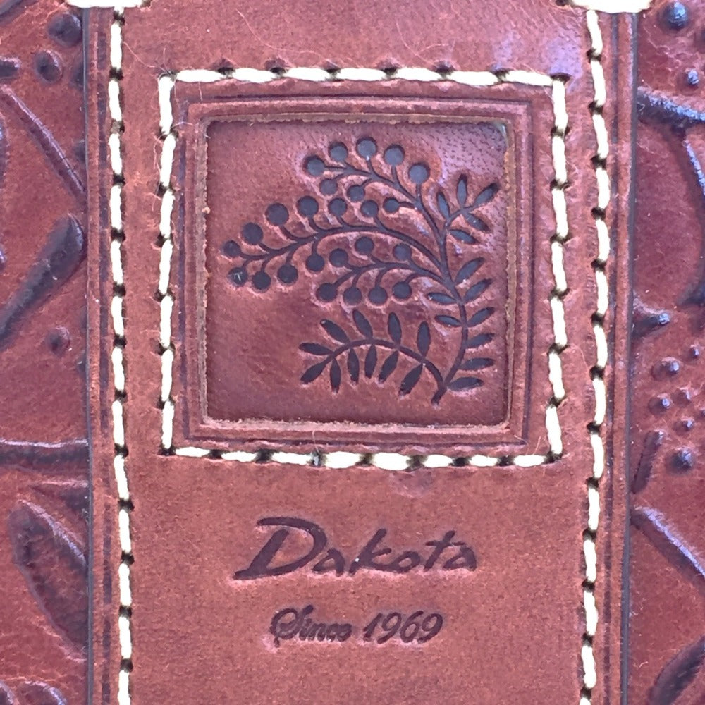 Dakota ダコタ 二つ折り財布　ミモザ　チョコ　0031211
