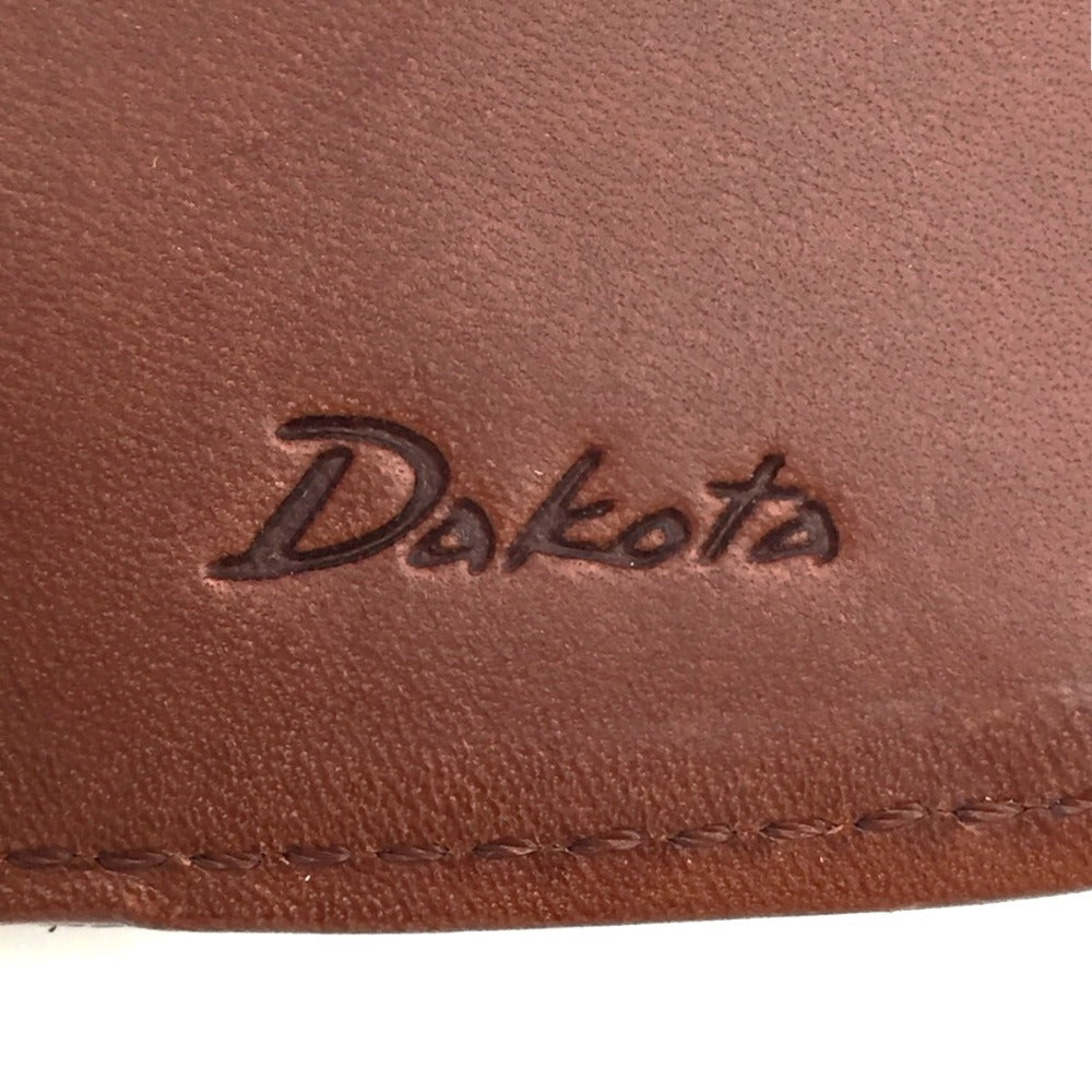 Dakota ダコタ 二つ折り財布　ミモザ　チョコ　0031211